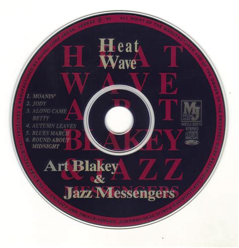 Art Blakey And Jazz Messengers Heat Wave 1977 Meldac Japan Mecj