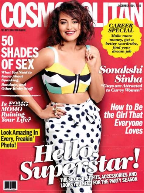 A Vibrant Sonakshi Sinha Looks Sizzling On The Cover Of A Womens Magazine View Pic Bollywood
