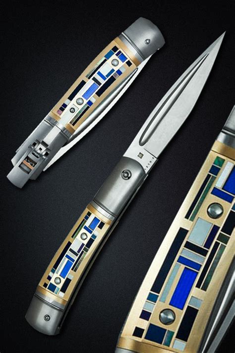 Beautiful Folding Art Knife Juergen Steinau Knife Germany Show More