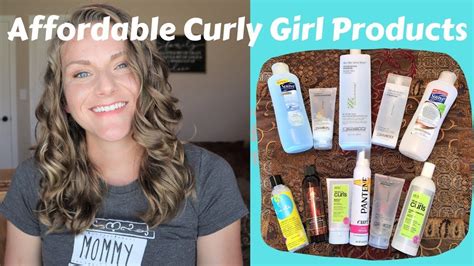 Affordable Curly Girl Products Youtube Curly Girl Gel Curly Hair