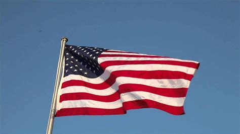 Waving American Flag Hd Youtube