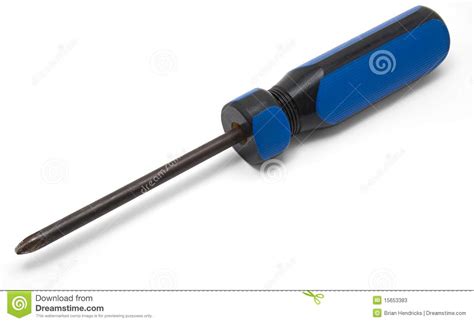 Blue Screwdriver Stock Image Image Of Object Handle 15653383