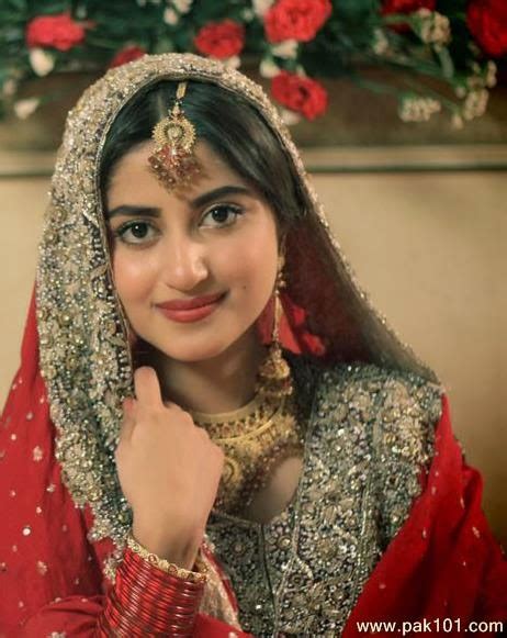 Sajal Ali Wedding Photos Sajal Ali Bridal Dresses Pakistani Model