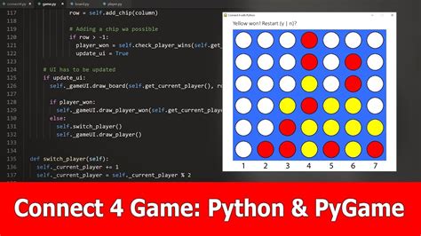 Python And Pygame Game Development Tutorial Connect 4 Youtube