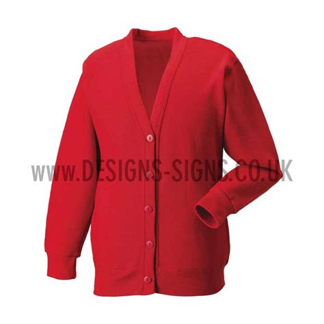 Coed Y Gof Cardigan Red Designs And Signs