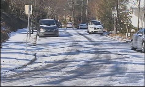 Cold Weather Causes Icy Road Conditions Across Triangle