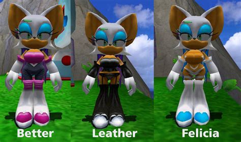 Sa2 Rouge Skins Mod Sonic The Hedgehog Sonic Sonic The Hedgehog