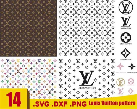 Louis Vuitton SVG, Louis Vuitton pattern svg, by RhinoDigital on