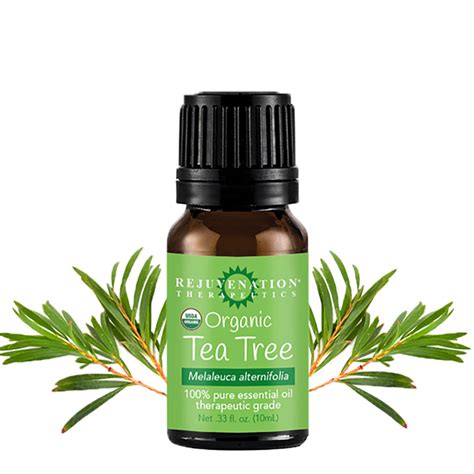 Organic Tea Tree Essential Oil 10 Ml Toenail Fungus And Acne Treatme