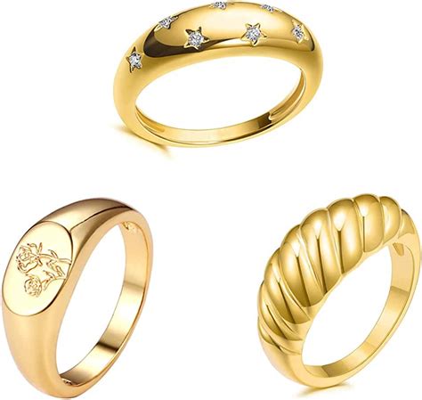 Uk Gold Plated Rings Jewellery