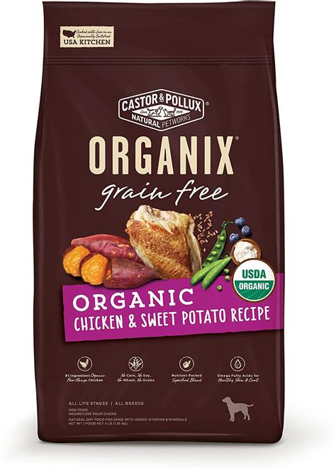 Castor and pollux dry dog food comes in a wide array of recipes and formulas (puppy, senior, etc). Organic Dog Food - Castor and Pollux Organix Organic ...