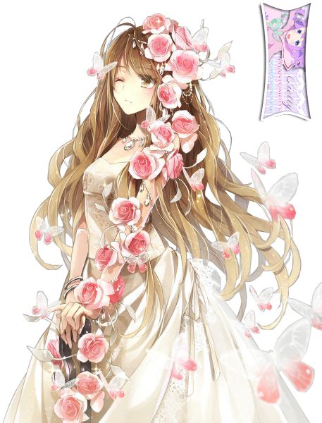 Anime Flower Bridal Girl Extracted Bycielly By Ciellyphantomhive On Deviantart