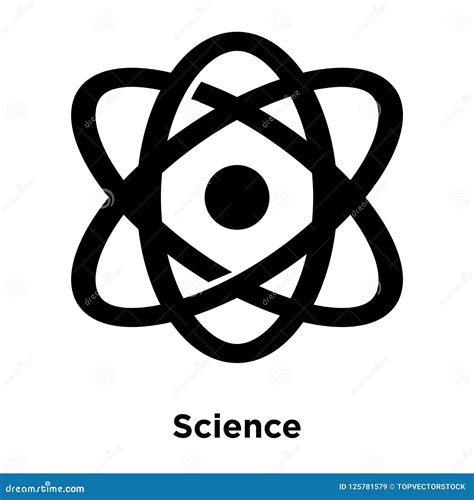 Science Icon Vector Isolated On White Background Logo Concept O Stock