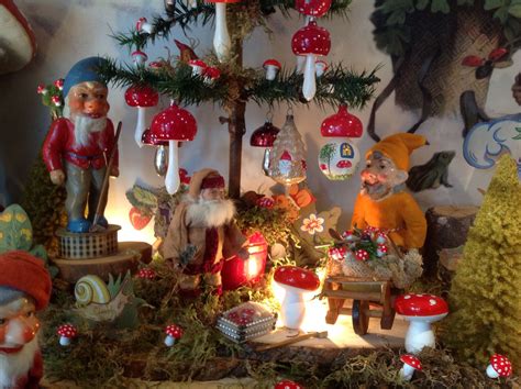 Download German gnomes and mushroom | Tabletop christmas tree ...