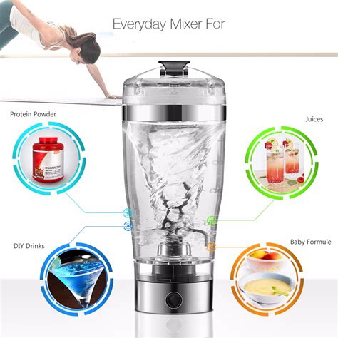 Digoo Dg Vx1s Usb Rechargeable Portable Vortex Mixer Auto Electric Blend Cup Protein Shaker