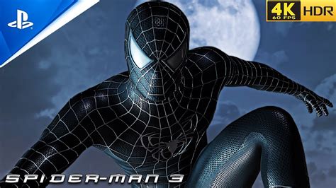 NEW Photoreal Raimi Symbiote Spider Man Black Suit Marvel S Spider Man PC MODS YouTube