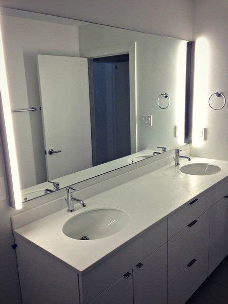 Frameless Mirror Above Vanity Frameless Mirror Mirror Bathroom Mirror