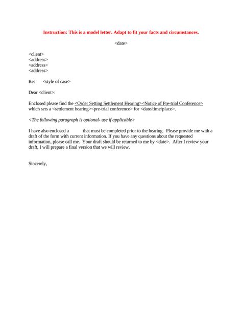 Information Letter Sample Fill Out And Sign Online Dochub