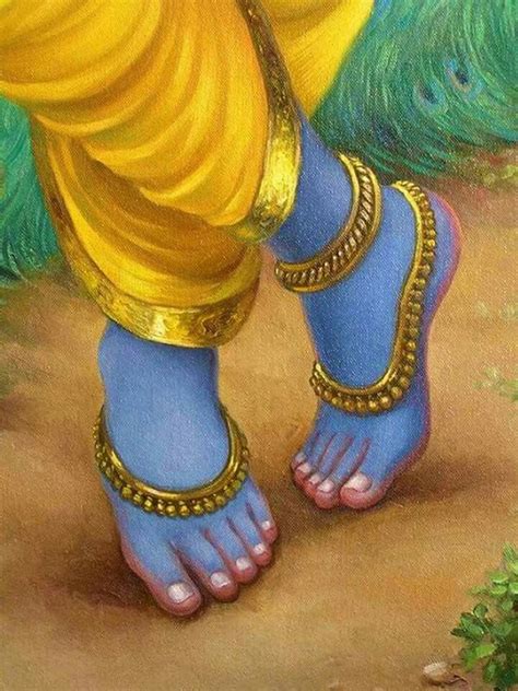 Holy Feet Of Krishna Krsna Shyamsunder More Señor Krishna Krishna Avatar Krishna Leela Jai