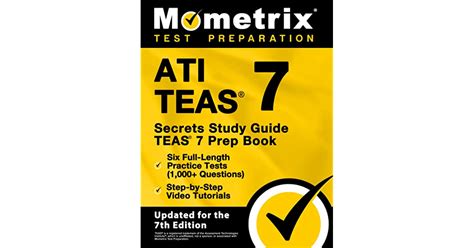Ati Teas Secrets Study Guide Teas 7 Prep Book Six Full Length