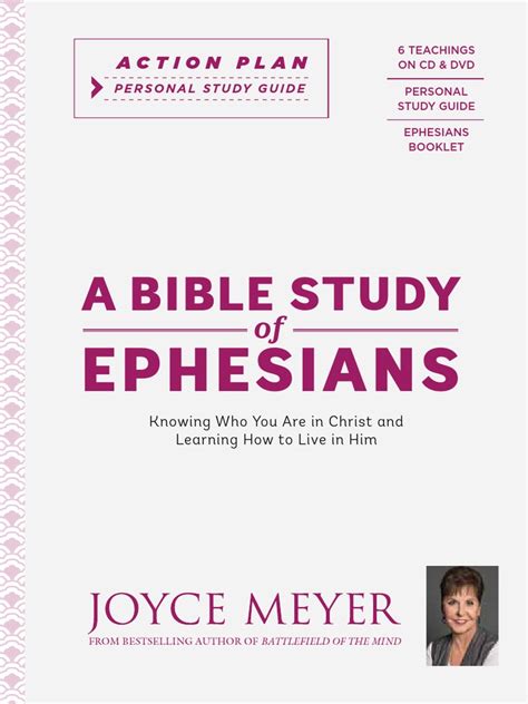 A Bible Study Of Ephesians Joyce Meyer Pdf Grace In Christianity