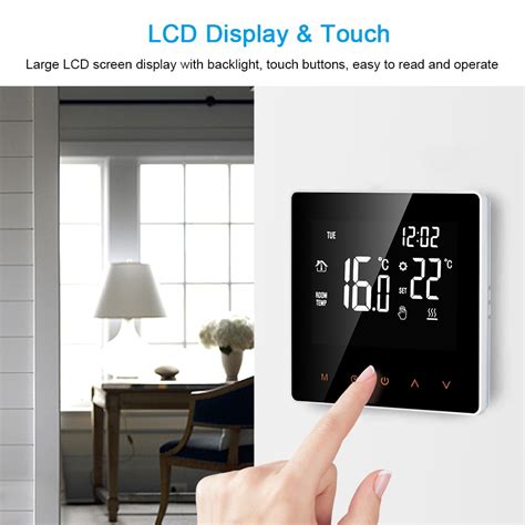 Wi Fi Smart Digital Temperature Thermostat Controller APP Control LCD