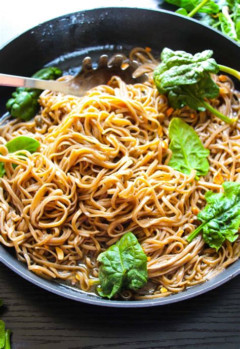 China is a most pleasurable eden of cuisines. 20-Minute Sticky Basil Thai Noodles - Layers of Happiness