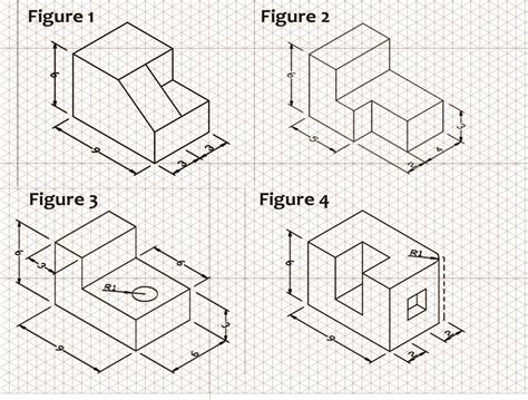 3d Isometric Drawing Worksheets Sixteenth Streets