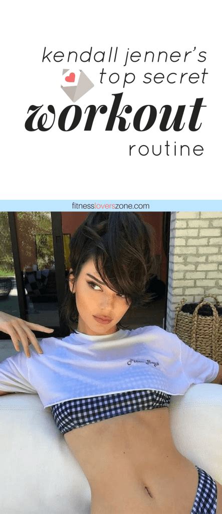 Fitnessloverszone Com Kendall Jenner Kendall Jenner Workout Kendall