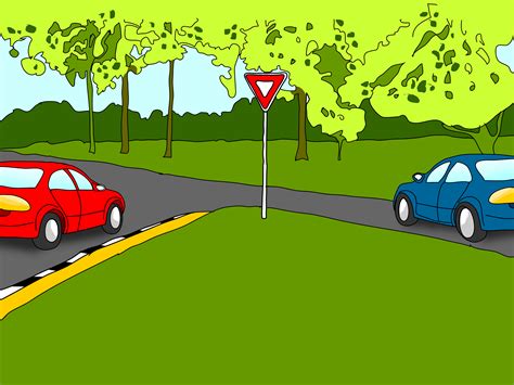 3 Ways To Determine Who Has Right Of Way Wikihow