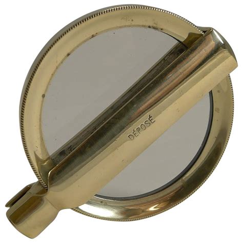 antique french folding brass magnifying glass circa 1900 at 1stdibs