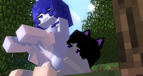 Rule 34 Blue Eyes Blue Hair Completely Nude Female Female Mine Imator Minecraft Sex Tagme