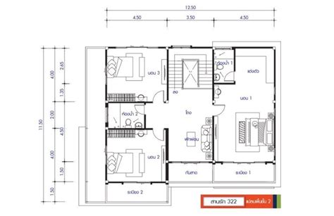 House Design Plan 14x115m With 4 Bedrooms Интерьер