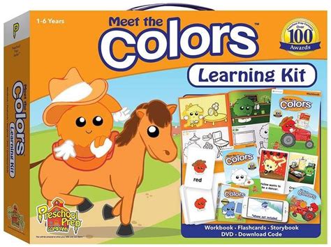 Preschool Prep Company Meet The Colors Learning Kit