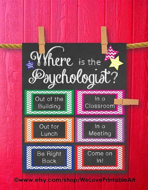 School Psychology T Psychology Poster T For School Psychologist