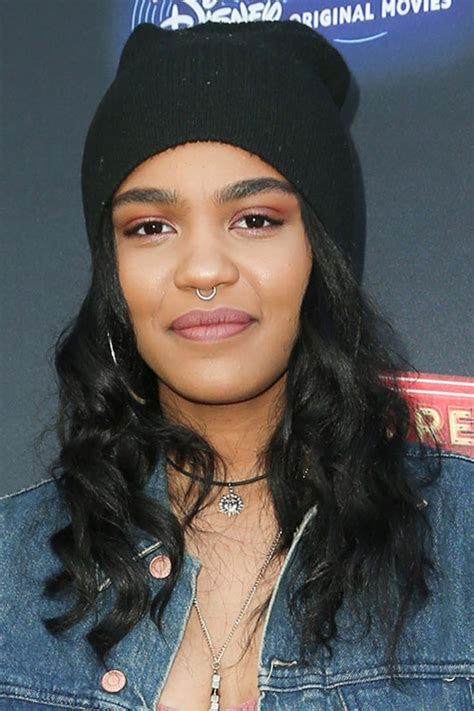 China Anne Mcclain Wavy Black Barrel Curls Hairstyle Steal Her Style