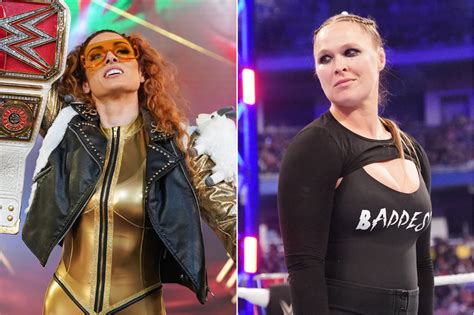 wrestlemania 38 when becky lynch expects ronda rousey match