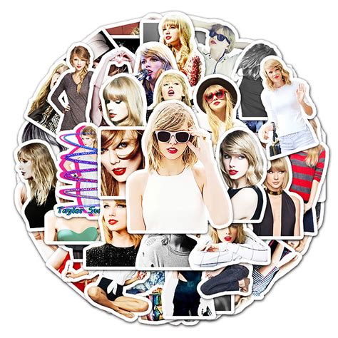 50pcs Taylor Swift Stickers Ver 20 Famous Stickersmusic Etsy