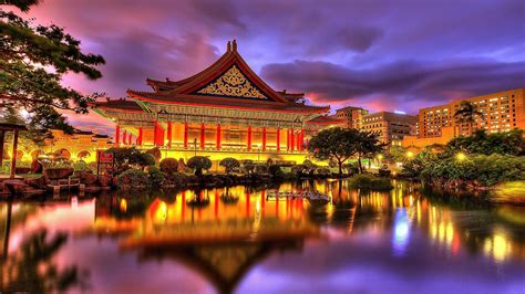 Oriental Palace Hdr Hd Desktop Background Wallpaper Free Holidays In