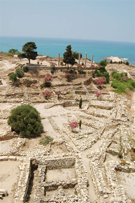 Lebanon Byblos Jbeil Excavations Considered To Be The Oldest