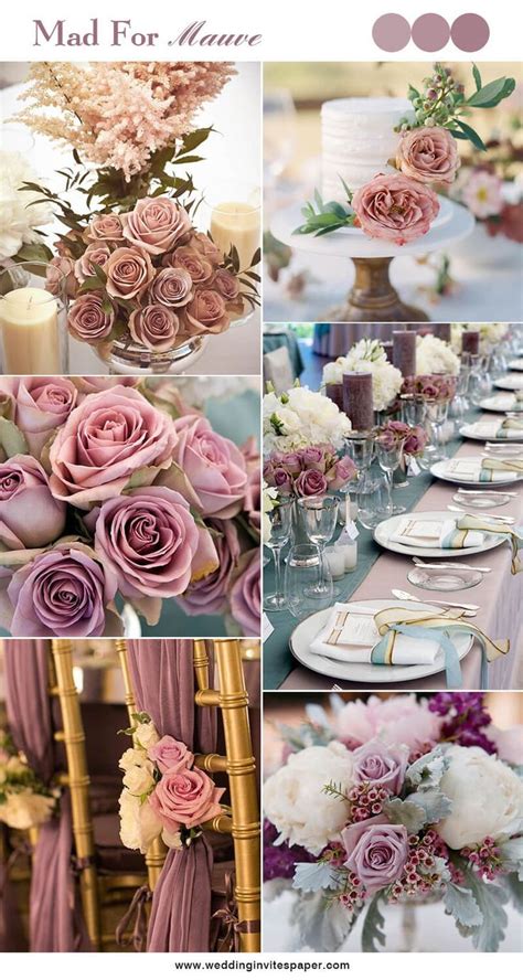 100 Hottest Mauve Wedding Decorations For Your Upcoming Day Wedding