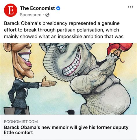 Barack Obama Memoir Bipartisanship Blank Template Imgflip