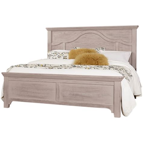 Laurel Mercantile Co Bungalow 471 669 966 922 Ms1 Transitional King Bed With Mantel Headboard