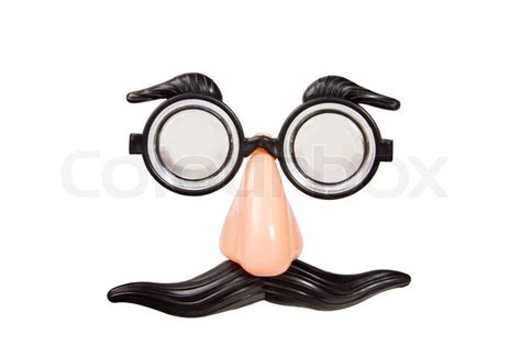 Novelty Funny Plastic Eyeglasses With Stock Image Colourbox