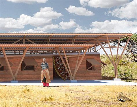 Ukuta Wa Maisha Is A Rammed Earth Housing Proposal Designed For