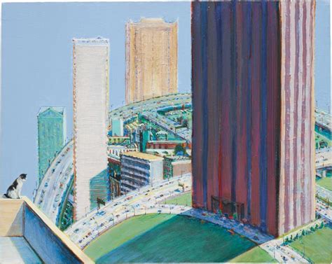 Urgetocreate Wayne Thiebaud Wayne Thiebaud Paintings Cityscape Painting