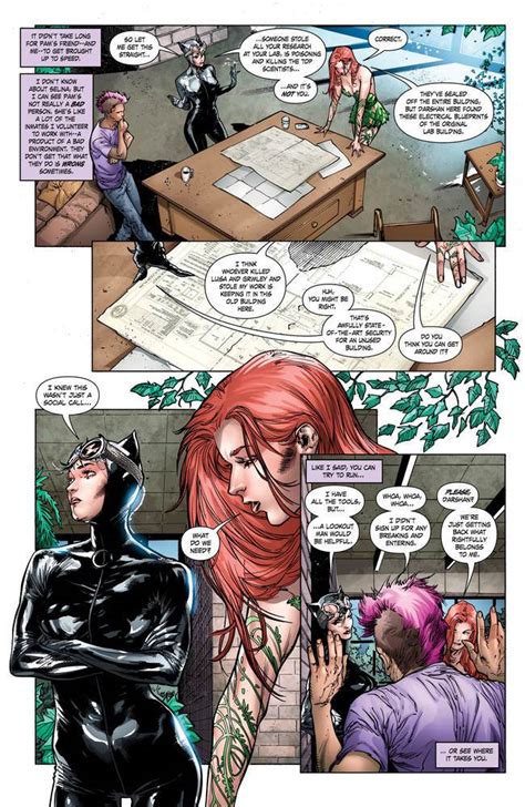 Weird Science Dc Comics Preview Poison Ivy Cycle Of