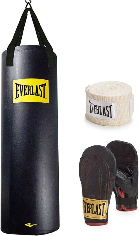 Everlast 100 Lb Heavy Bag Kit Uk Sports And Outdoors
