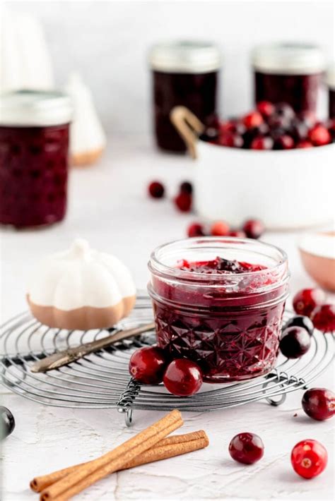 Easy Spiced Cranberry Jam The Practical Kitchen