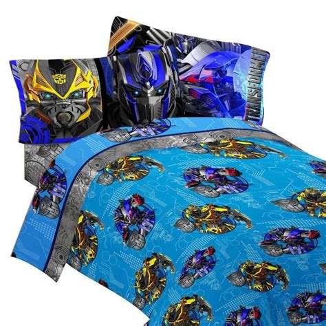 Hasbro Transformers Optimus Prime Alien Machines Twin Sheets Pcs Blue Hasbro With Images